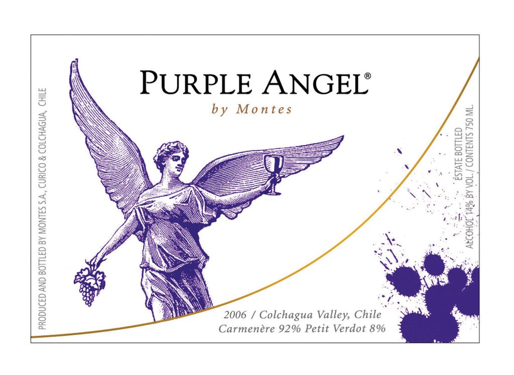 Purple Angel 2006 by Vina Montes