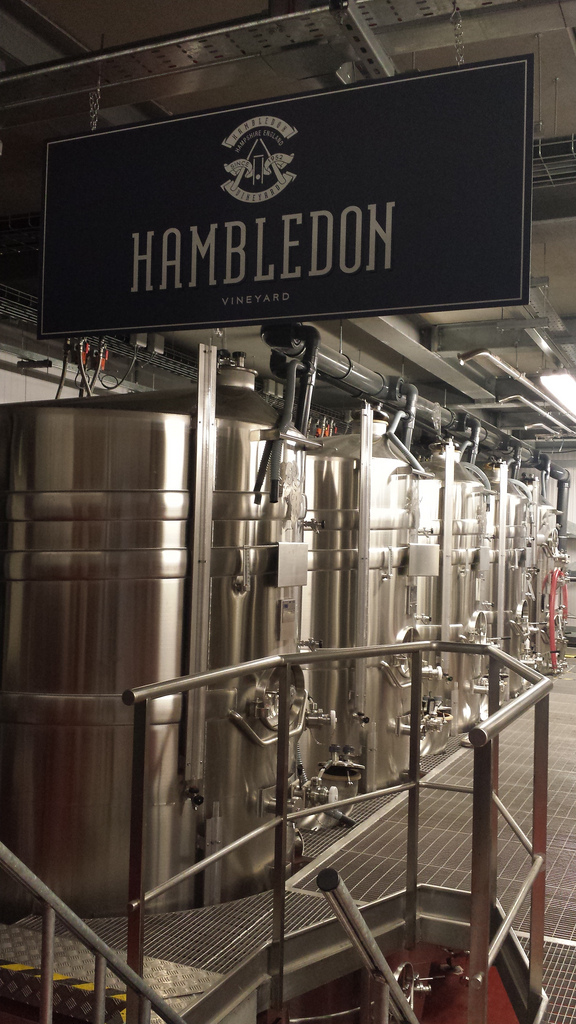 Hambledon Vineyard Winemaking Tanks