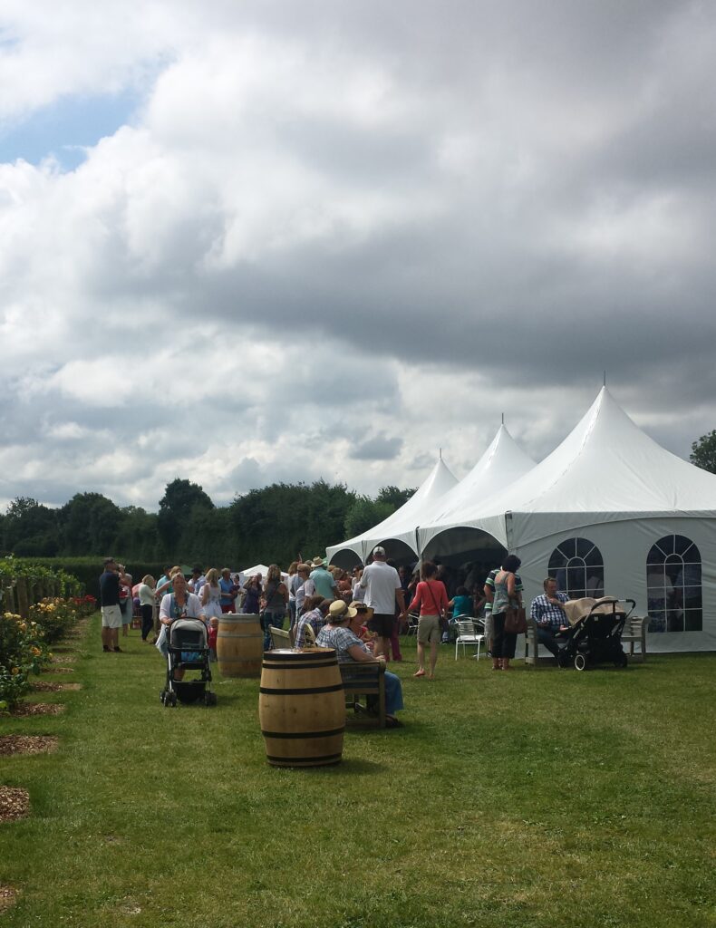 Vineyards of Hampshire Wine Festival at Jenkyn Place 2014