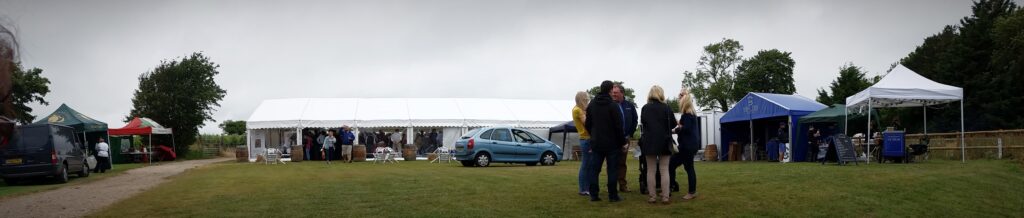 Vineyards of Hampshire Wine Festival 2015 at Hambledon Vineyard featuring Hampshire sparkling wine available at Fareham Wine Cellar