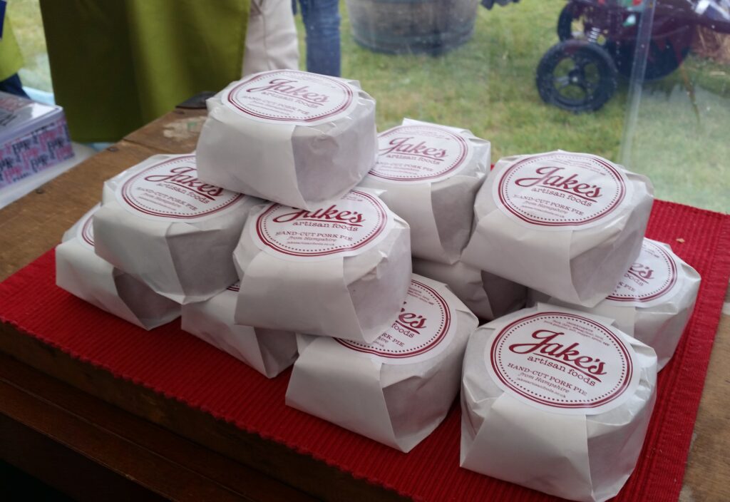 Jake's Port Pies at the Vineyards of Hampshire Fizz Fest