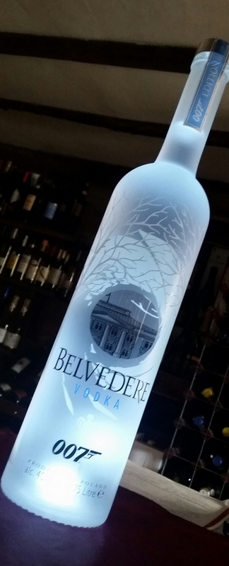 Belvedere Vodka 007 Lite Up Limited Edition Bottle , 1.75 Liter