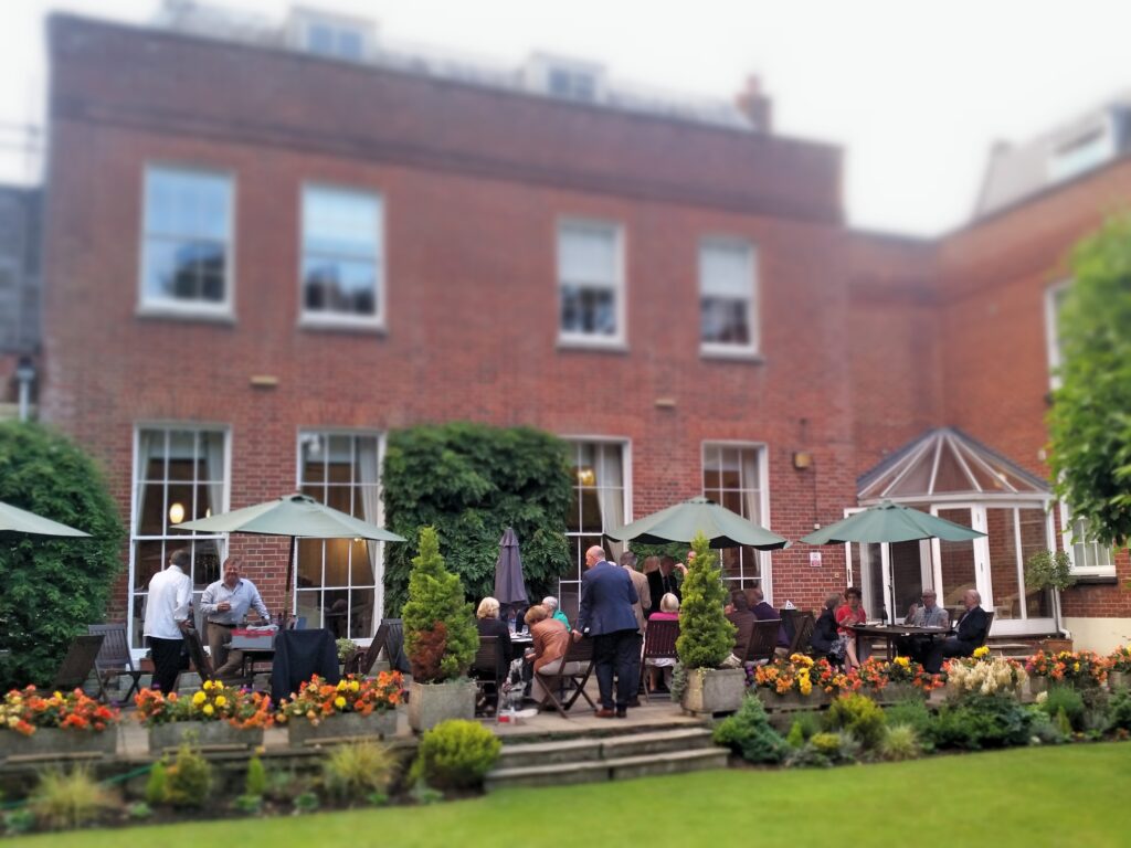 Lysses House Hotel outside terrace