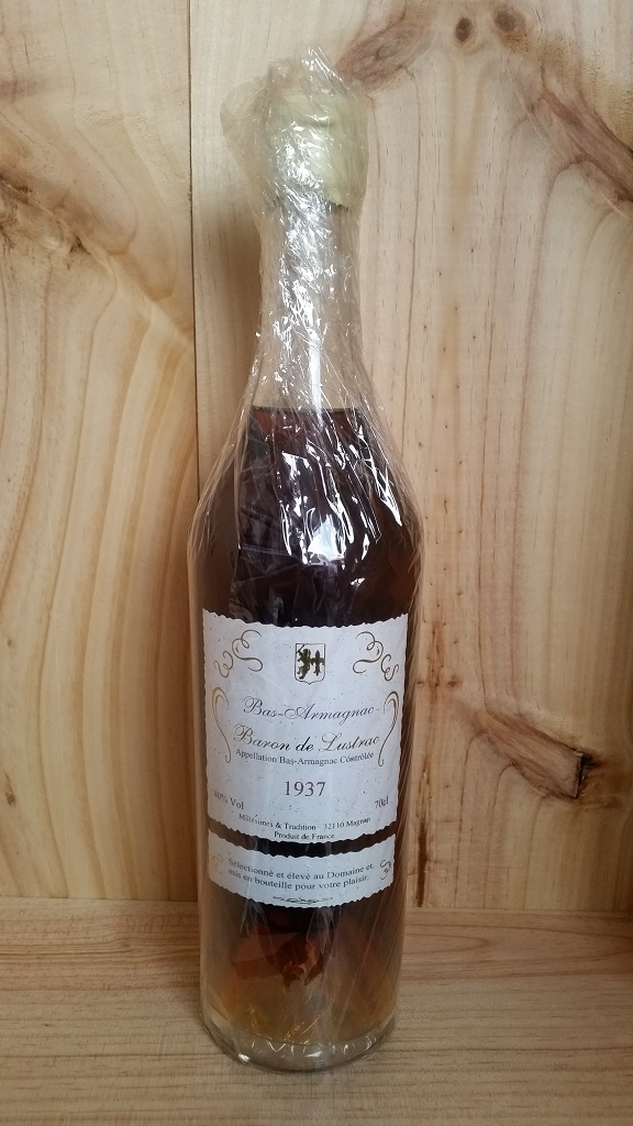 Baron de Lustrac 1937 Vintage Armagnac 70cl | Fareham Wine Cellar