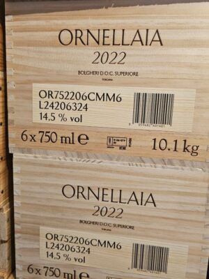 Ornellaia, Bolgheri DOC Superiore Rosso 2022 75cl