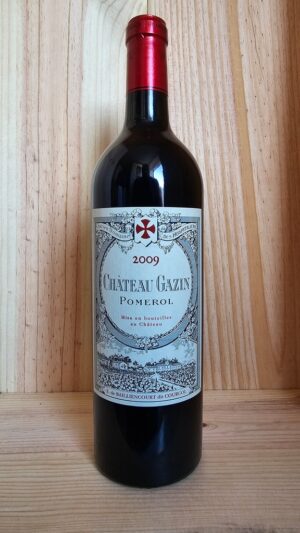 Chateau Gazin 2009, Pomerol 75cl wine bottle