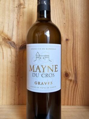 Chateau Haut Mayne Cuvée Mayne du Cros Graves Blanc, Famille Boyer 75cl bottle