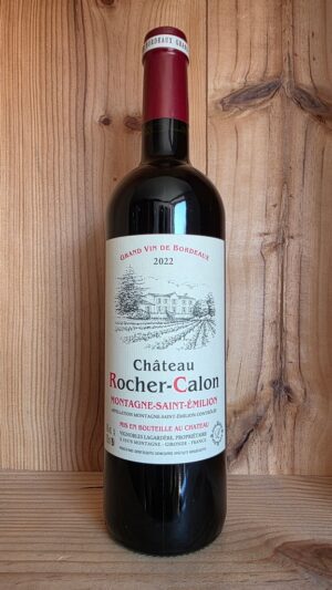 Château Rocher-Calon 2022, Montagne Saint-Émilion 75cl bottle from Bordeaux's right bank