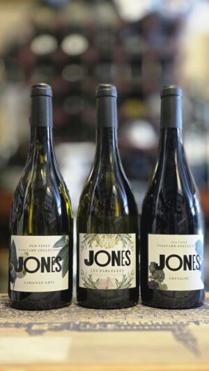 Domaine Jones Sampler Case - 6 x 75cl bottles, Left To Right - Carignan Gris, Les Parcelles and Grenache Noir