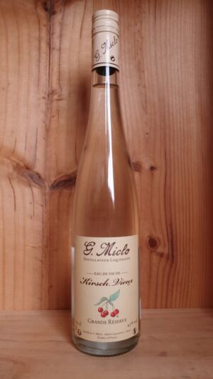 G. Miclo Vieux Kirsch d'Alsace Eau de Vie Grande Reserve (Cherry) 43% 70cl (2)