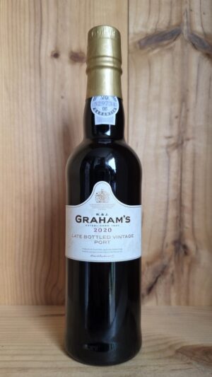 Graham's Late Bottled Vintage Port 2020 37.5cl half bottle. A half bottle of LBV Port