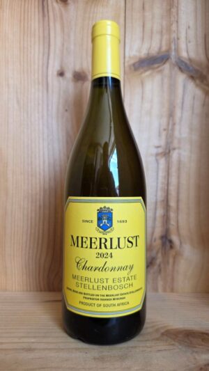 Meerlust Chardonnay 2024 South African Chardonnay 75cl bottle from Stellenbosch