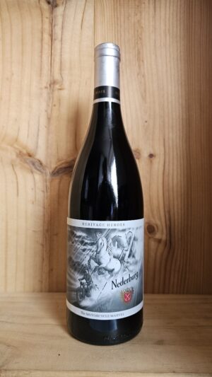 Nederburg Heritage Heroes The Motorcycle Marvel 75cl bottle featuring a motorbike on the label