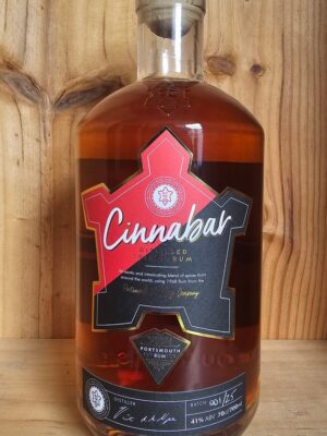 Portsmouth Distillery Cinnabar Spiced Rum 41% 70cl bottle
