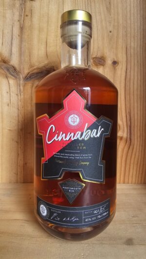 Portsmouth Distillery Cinnabar Spiced Rum 41% 70cl bottle