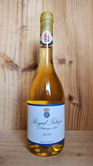Royal Tokaji 5 Puttonyos Aszu Blue Label Tokay 50cl wine bottle at Fareham Wine Cellar