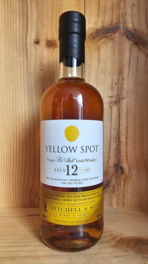 Yellow Spot 12 Year Old Single Pot Still Irish Whiskey 46% 70cl Bottle (1)