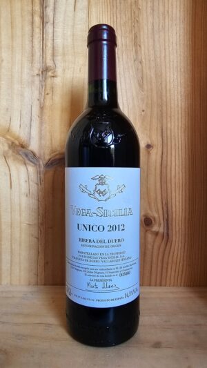 Vega Sicilia Unico 2012, Ribera Del Duero DOC 75cl wine bottle
