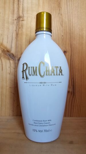 RumChata Cream Liqueur 15% 70cl white bottle with gold cap