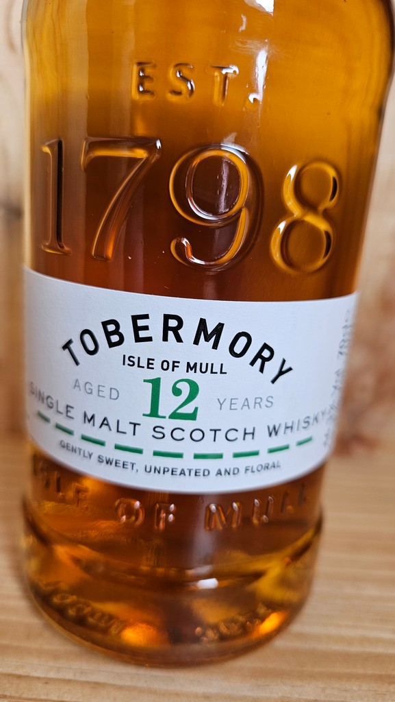 Tobermory 12 Year Old | Isle Scotch Single Fareham Wine Malt of Cellar Mull 46.3% Whisky