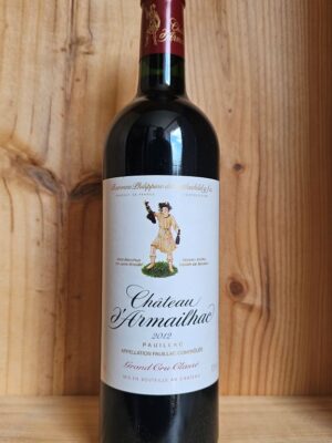 Chateau D'Armailhac Pauillac 5eme Cru Classe 2012 75cl bottle
