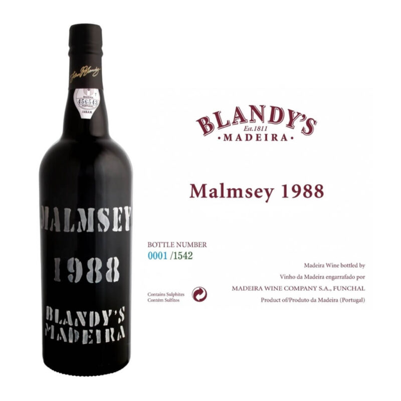 Blandys 1988 Malmsey Vintage Madeira 75cl