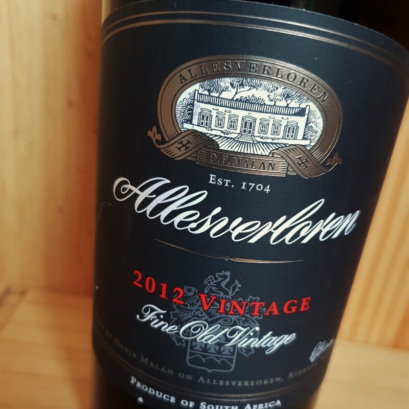 Allesverloren Fine Old Vintage, Swartland - Image 2