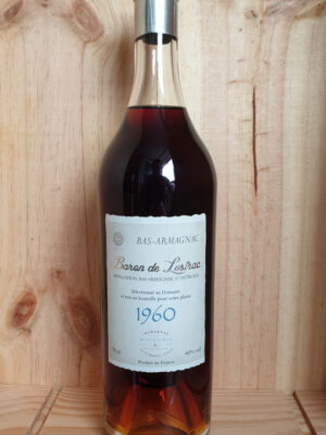 Baron de Lustrac 1960 Vintage Armagnac 70cl