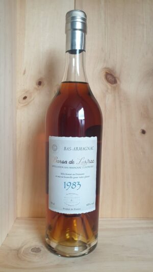 Baron de Lustrac 1983 Vintage Armagnac 70cl