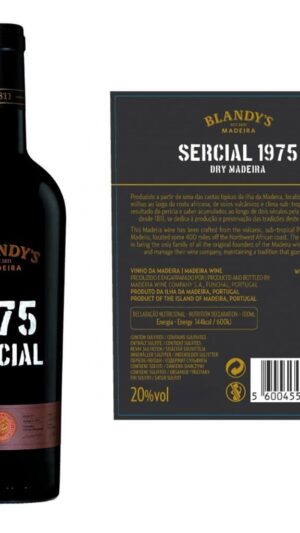 Blandys 1975 Sercial Vintage Madeira 37.5cl Half Bottle