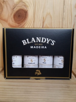 Blandys Madeira 5 Year Old Gift Set 4 x 5cl