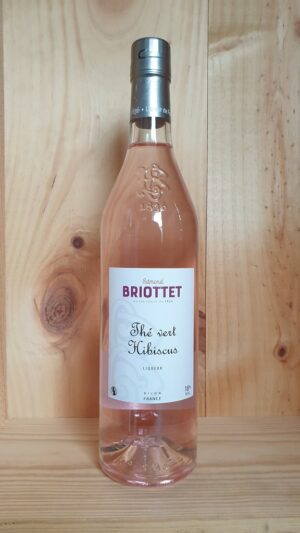 Briottet Liqueur de Thé Vert Hibiscus (Green Tea Hibiscus Liqueur) 18% 70cl (1)