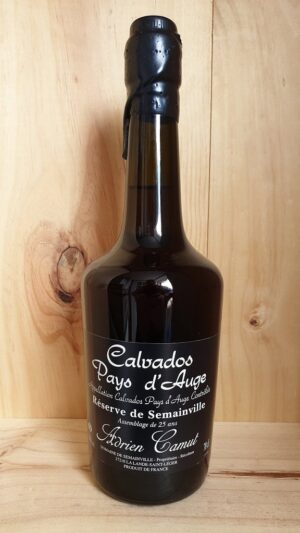 Calvados Adrien Camut Réserve Semainville Assemblage 25 ans, Pays D'Auge
