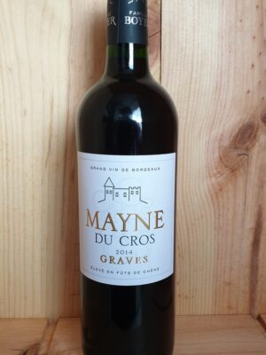 Chateau Haut Mayne Mayne Du Cros Graves Rouge