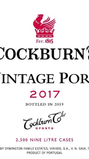 Cockburns 2017 Vintage Port