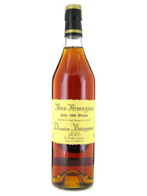 Domaine Boingneres 1986 Vintage Armagnac Folle Blanche 49%