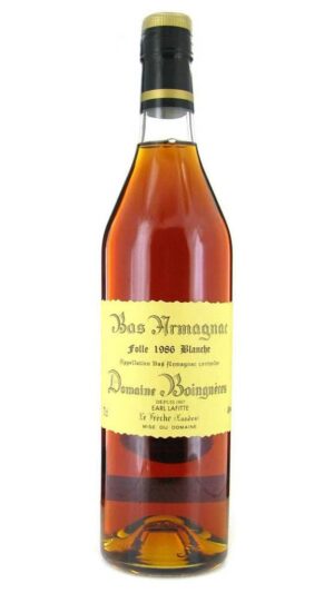 Domaine Boingneres 1986 Vintage Armagnac Folle Blanche 49%