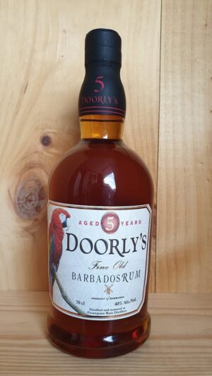 Doorlys 5 year old Rum 40% 70cl bottle