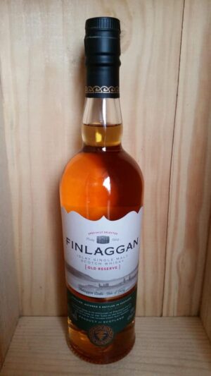 A bottle of Finlaggan Old Reserve Islay Single Malt Whisky 40% 70cl