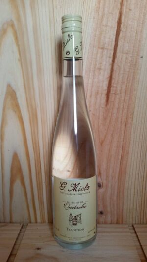 G. Miclo Quetsch d'Alsace Eau de Vie (Plum) Tradition 40% 50cl