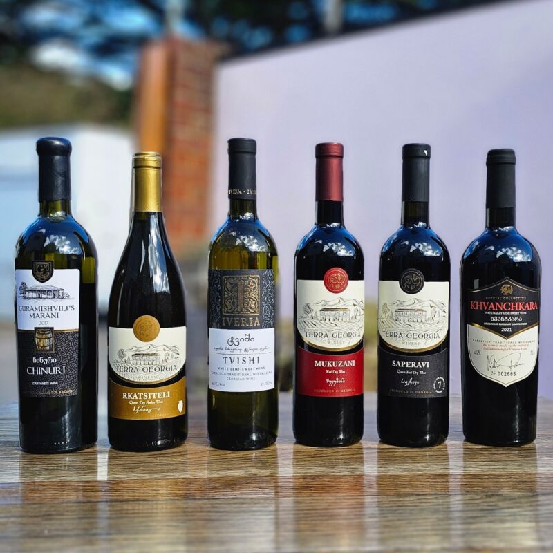 Georgian Wine Sampler Case - 6 x 75cl bottles (2)