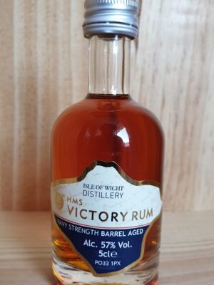 HMS Victory Navy Strength Rum 57% 5cl Miniature