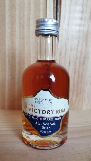 HMS Victory Navy Strength Rum 57% 5cl Miniature