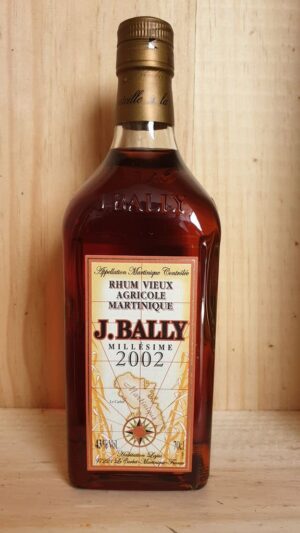 J Bally Millesime 2002 Rhum Vieux 43%