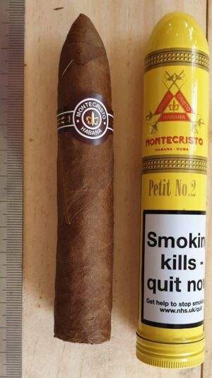 Montecristo Petit No 2 Cigar Tubes - 1 Single Cigar