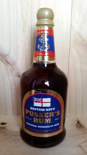 Pussers Rum Blue Label British Navy Rum 40%