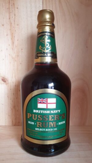 Pussers Rum Select Aged 151 Green Label 75.5% (3)