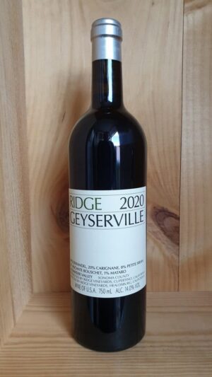 Ridge Geyserville Alexander Valley AVA