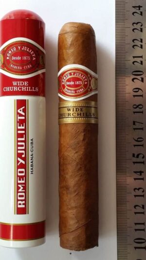 Romeo y Julieta Wide Churchill Cigars Tubos - 1 Single Cigar