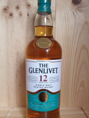 The Glenlivet 12 Year Old Speyside Single Malt Whisky 40%